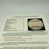 Sandy Koufax Perfect Game Pitchers Signed Baseball With Inscriptions JSA COA