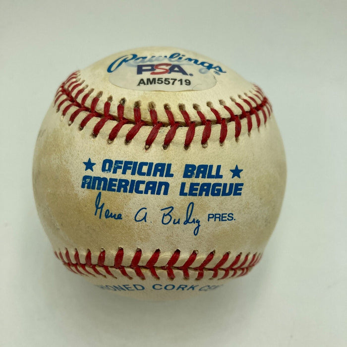 Woody Allen Signed Official American League Baseball PSA DNA COA