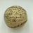 Beautiful 1928 Cincinnati Reds Team Signed NL Baseball Eppa Rixey JSA COA