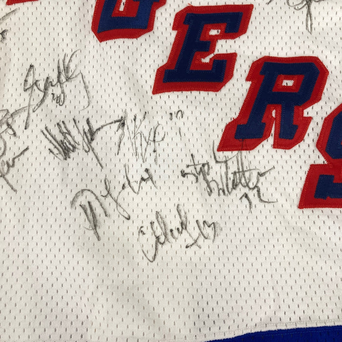 1994–95 New York Rangers Team Signed Authentic Jersey JSA COA