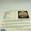 Hank Aaron Signed Official National League Baseball JSA COA