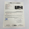 1995 Atlanta Falcons Team Signed Eric Metcalf Game Used Helmet JSA COA