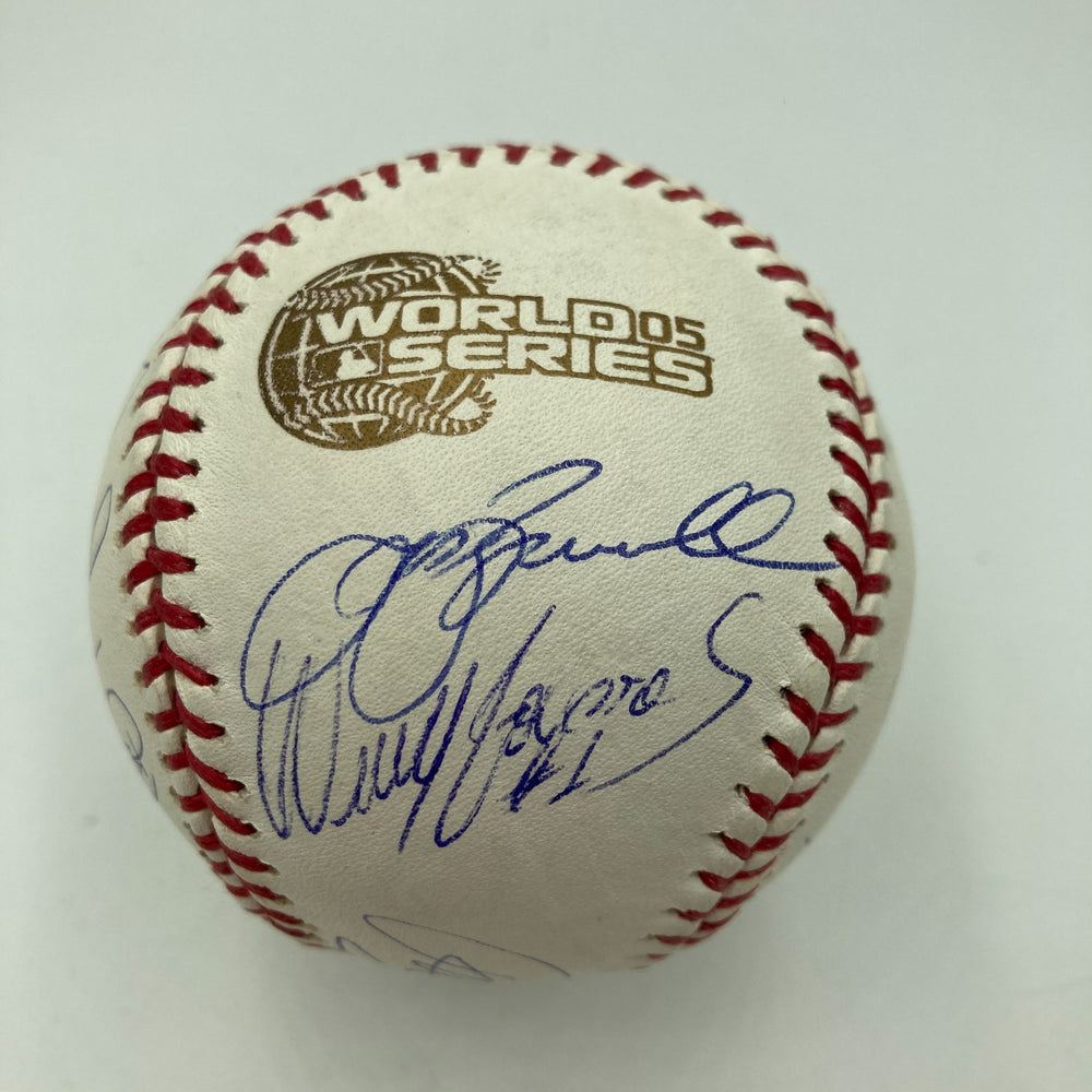 2005 Houston Astros NL Champs Team Signed World Series Baseball JSA COA