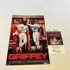 Ken Griffey Jr. & Ken Griffey Sr. Signed Next Generation 7x10 Photo JSA COA