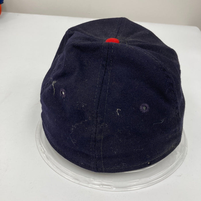 Vintage 1960's Atlanta Braves Game Used Wilson Baseball Cap Hat