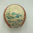 1977 NY Yankees World Series Champs Team Signed Baseball Thurman Munson JSA COA