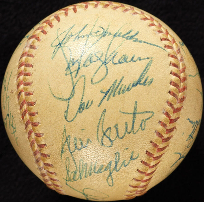 1969 Seattle Pilots Inaugural Season Team Signed Baseball Beckett COA