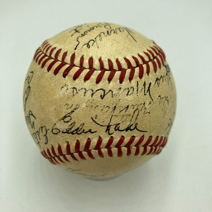 1941 St. Louis Cardinals Team Signed National League Baseball Beckett COA