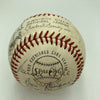 1960's St. Louis Cardinals Team Signed Baseball Bob Gibson Lou Brock Ken Boyer