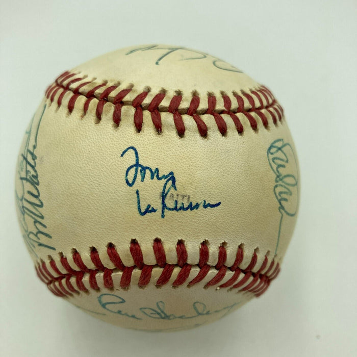 1988 Oakland A's American League Champs Team Signed World Series Baseball