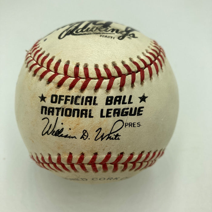 1991 Los Angeles Dodgers Signed Baseball Orel Hershiser Gary Carter JSA COA