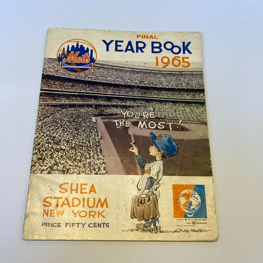 1965 New York Mets Multi Signed Vintage Yearbook