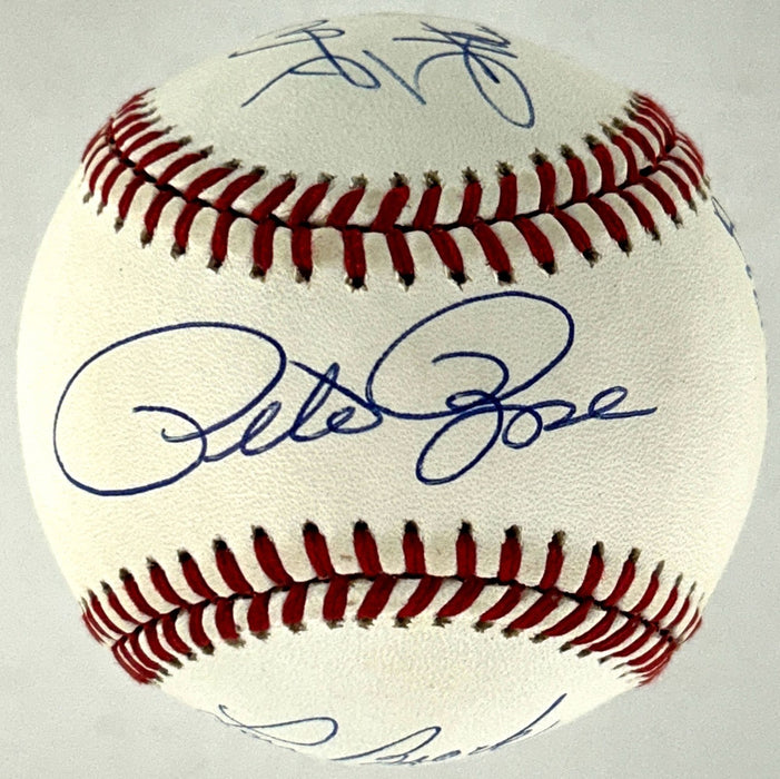 3,000 Hit Club Signed Baseball 9 Sigs Willie Mays Hank Aaron Stan Musial JSA COA