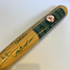 1967 Boston Red Sox AL Champs Team Signed Baseball Bat Carl Yastrzemski JSA COA