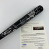 2004 Boston Red Sox World Series Champs Team Signed Baseball Bat Steiner 1/1 JSA