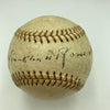 President Franklin D. Roosevelt Single Signed 1935 American League Baseball JSA
