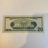 Walter Payton Signed Autographed $20 Dollar Bill Chicago Bears HOF