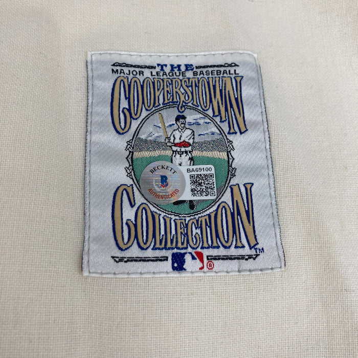 Willie McCovey Signed San Francisco Giants Mitchell & Ness Jersey Beckett COA