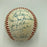 1957 Brooklyn Dodgers Final Season Team Signed Baseball Sandy Koufax JSA COA