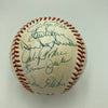 1957 Brooklyn Dodgers Final Season Team Signed Baseball Sandy Koufax JSA COA