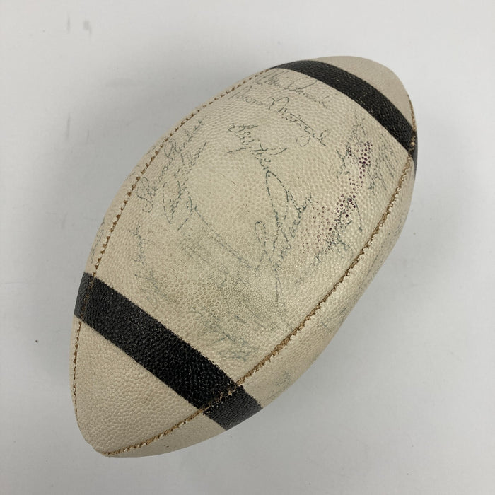 Johnny Unitas 1961 Baltimore Colts Team Signed Spalding Football PSA DNA COA