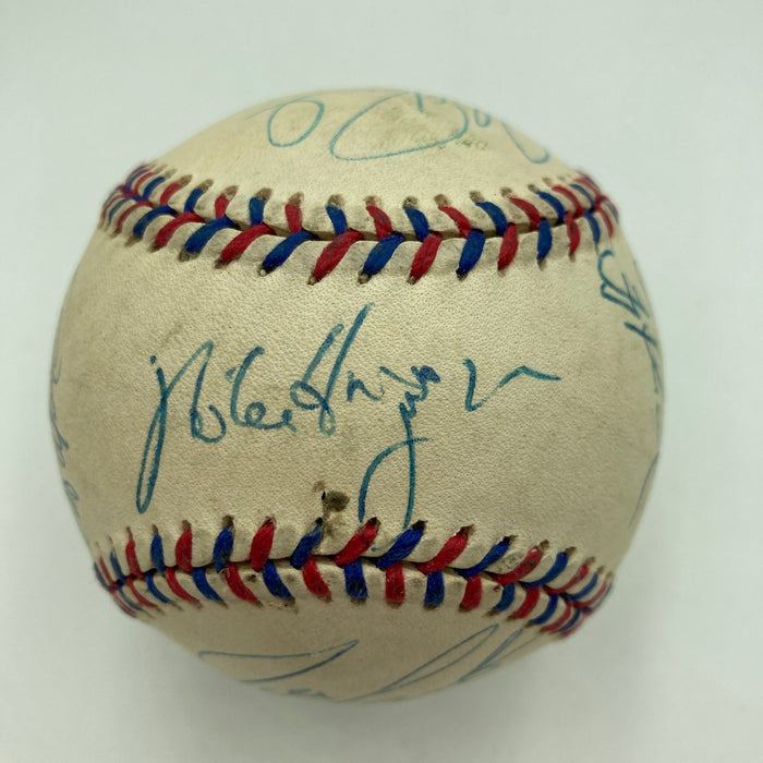 1996 All Star Game Team Signed Baseball Alex Rodriguez Frank Thomas Joe Carter