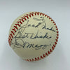 Joe Dimaggio Signed Autographed Official American League Baseball