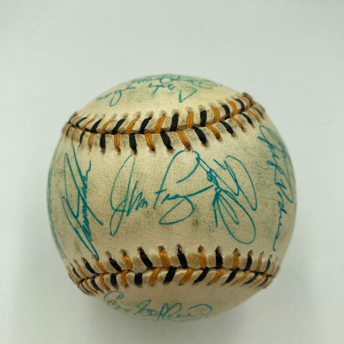 1994 All Star Game National League Team Signed Baseball Barry Bonds PSA DNA COA