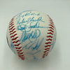 1986 New York Mets World Series Champs Team Signed Baseball JSA COA