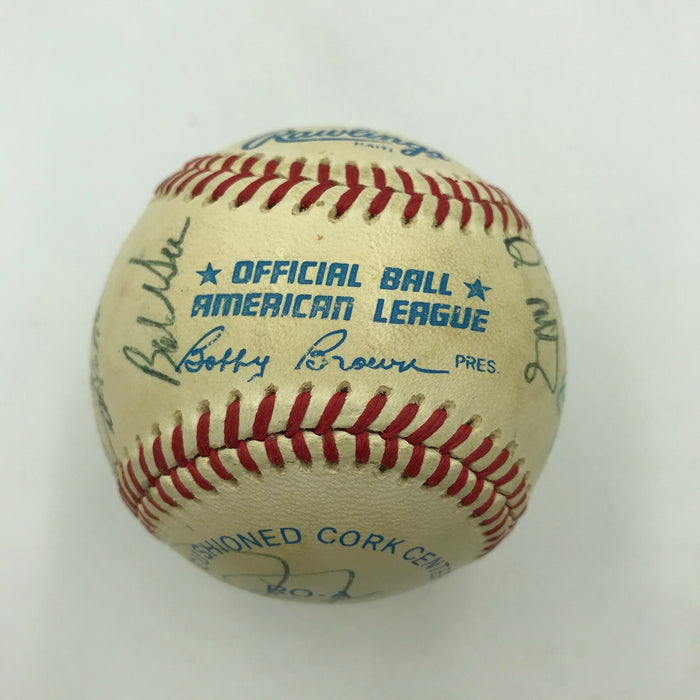 Don Mattingly Dave Winfield Cal Ripken All Star Game Multi Signed Baseball