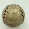 Jimmie Foxx Al Simmons Max Carey Frank Frisch 1930's HOF Signed Baseball PSA DNA