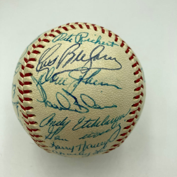 Beautiful 1967 Baltimore Orioles Team Signed American League Baseball JSA COA