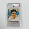 1941 Play Ball Dom Dimaggio Signed 1980's Baseball Card PSA DNA Auto