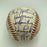 Gil Hodges Sweet Spot 1965 Washington Senators Team Signed Baseball JSA COA