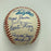 1961 New York Yankees World Series Champs Team Signed Baseball Mickey Mantle JSA