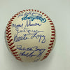 1961 New York Yankees World Series Champs Team Signed Baseball Mickey Mantle JSA