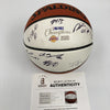 2019-2020 Los Angeles Lakers NBA Champs Team Signed Basketball Lebron James BAS