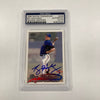 1999 Pacific Roy Halladay RC Signed Baseball Card Auto PSA DNA