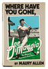 Joe DiMaggio Signed Marilyn Monroe Photo Book Beckett COA RARE