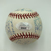 2003 New York Yankees Team Signed World Series Baseball Derek Jeter JSA COA