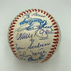 Mickey Mantle New York Yankees HOF Legends Multi Signed Baseball 28 Sigs JSA COA