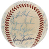 Willie Mays Stan Musial Signed 1958 All Star Game Team Signed Baseball JSA COA