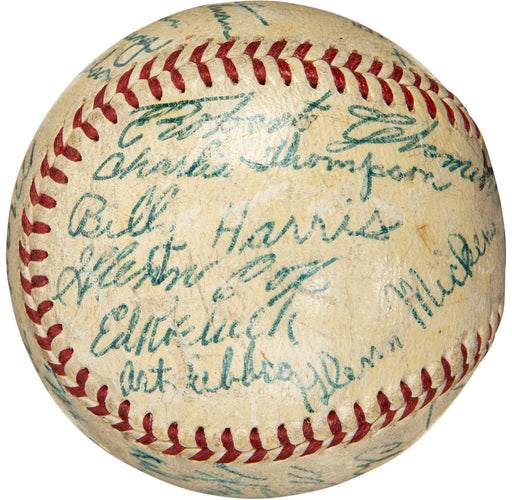 Roberto Clemente Pre Rookie 1954 Montreal Royals Minor League Signed Baseball