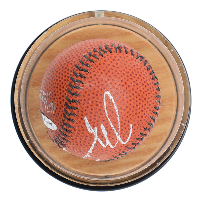Michael Jordan Signed Nike Basketball Style Baseball Upper Deck UDA & Beckett