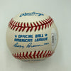 Mint Joe Dimaggio Signed Official American League Baseball JSA COA