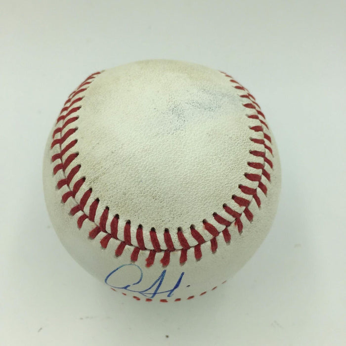 Aaron Judge Pre Rookie Signed 2014 Game Used Arizona Fall League Baseball JSA