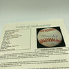 Nice Willie Mays Signed Official National League Baseball JSA COA
