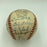 Beautiful 1948 Boston Braves National League Champs Team Signed Baseball PSA DNA