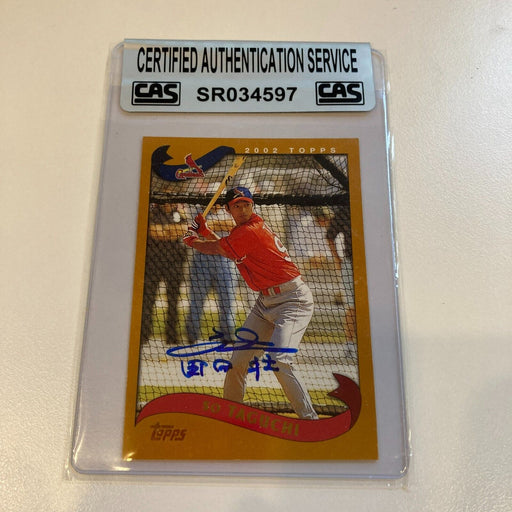 2002 Topps So Taguchi Signed RC CAS Certified Auto