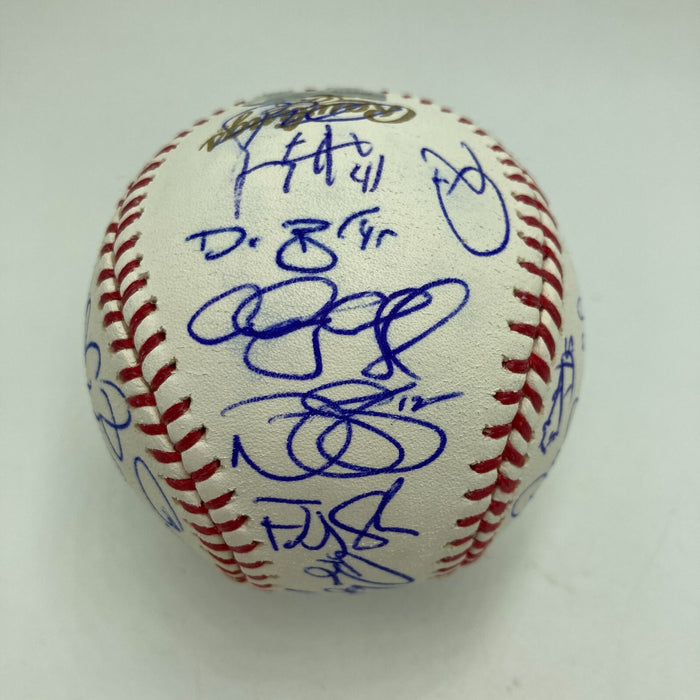 2010 San Francisco Giants World Series Champs Team Signed Baseball MLB Hologram